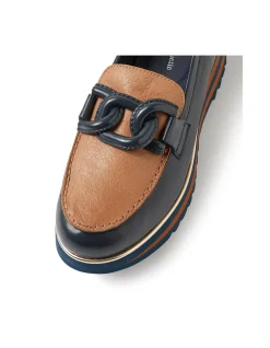 Eaila Chain Detail Platform Loafers
