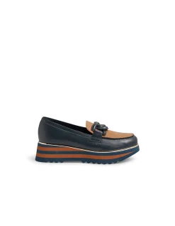 Eaila Chain Detail Platform Loafers