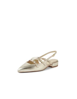 Earl Triple Strap Slingback Heels