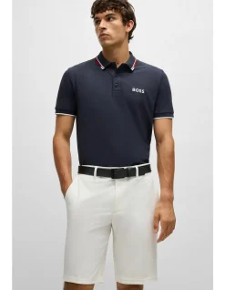 Easy-Iron Slim-Fit Water-Repellent Shorts
