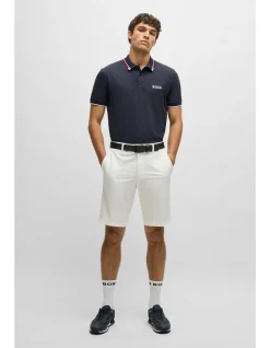 Easy-Iron Slim-Fit Water-Repellent Shorts