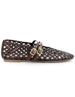 EBONY BALLET FLATS