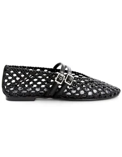 EBONY BALLET FLATS