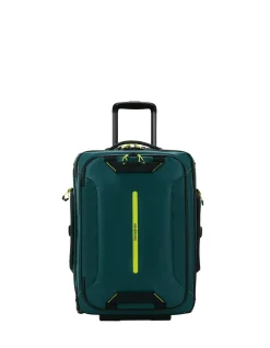 ECODIVER WHEELED DUFFLE 55CM/48L DARK TEAL/LIME