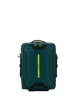 ECODIVER WHEELED DUFFLE 55CM/48L DARK TEAL/LIME