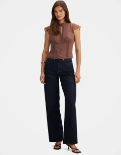 EDEN KEYHOLE BLOUSE