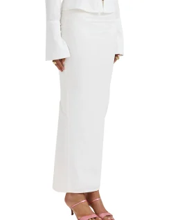 Eden Twill Maxi Skirt