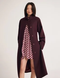 EDI FUNNEL COLLAR COAT