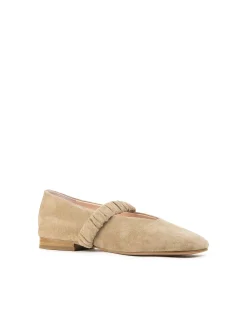 EDINA RUCHED STRAP BALLET