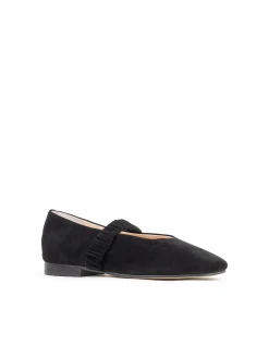 EDINA RUCHED STRAP BALLET