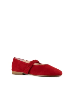 EDINA RUCHED STRAP BALLET