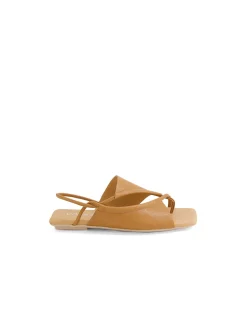 Eggan Minimalist Slingback Leather Sandals