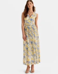 ELBA MESH MAXI DRESS
