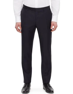 Elegant Navy Wool Suit