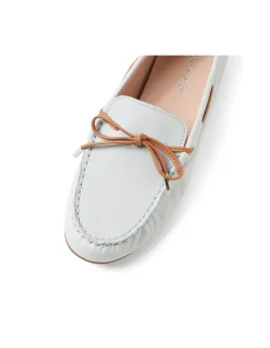 Eliney Versatile Leather Loafer Flat