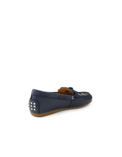 Eliney Versatile Leather Loafer Flat