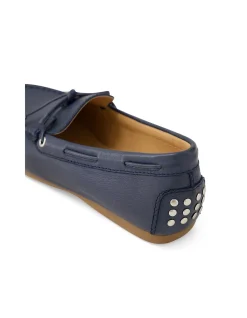 Eliney Versatile Leather Loafer Flat