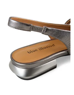 Elisa Metallic Pointed Flat