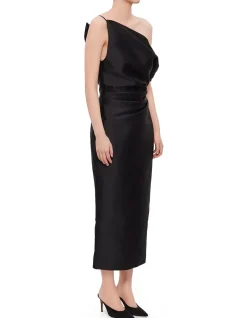 Ellison One-Shoulder Midi Dress