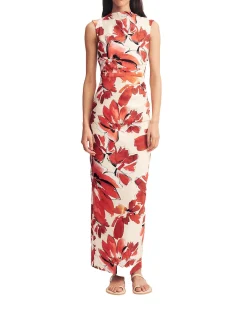 Ember Draped Maxi Dress