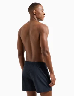 EMBROIDERY LOGO SWIM SHORT