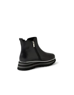 Emer Leather Platform Chelsea Boots