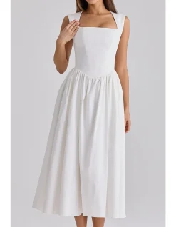 EMMY'WILDFLOWER PRINT MIDI SUNDRESS