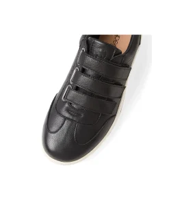 EMS SU BLACK WHITE SOLE LEATHER