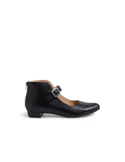 Erlands Buckled Ankle Strap Flat Mary Janes