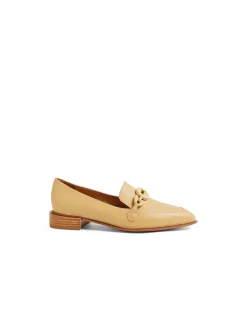 Ernest Pointed Chain Detail Loafers