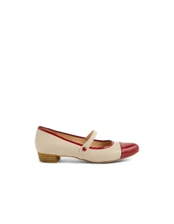Ernst Patent Cap Toe Mary Jane Flats