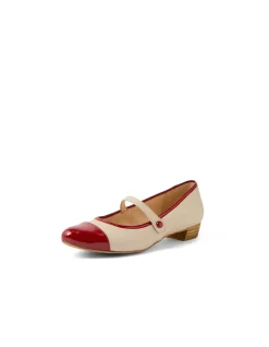 Ernst Patent Cap Toe Mary Jane Flats