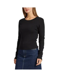Essential Rib Long Sleeve Top