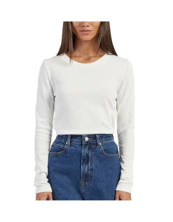 Essential Rib Long Sleeve Top