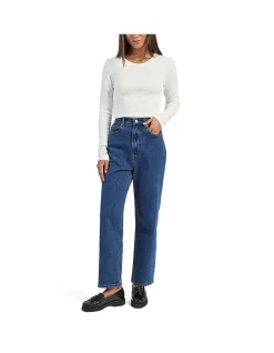 Essential Rib Long Sleeve Top