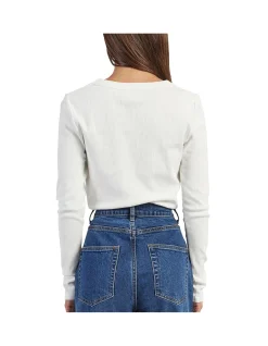 Essential Rib Long Sleeve Top