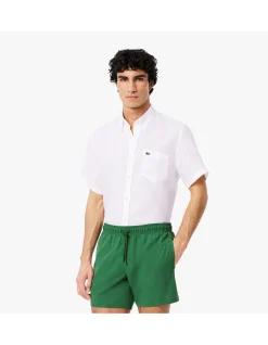 ESSENTIAL SS LINEN SHIRT WHITE