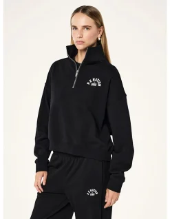 Established Oversized Quarter Zip Sweat
