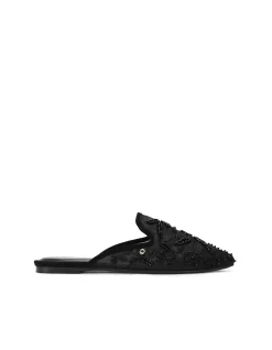 Evelina Lace Lace Mule Sandal
