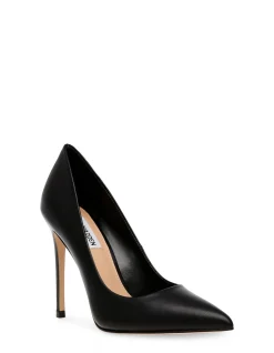 EVELYN STILETTO HEEL BLACK LEATHER