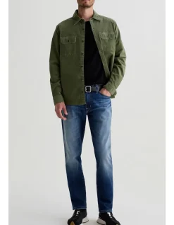 Everett Slim Straight Stretch Denim Jeans