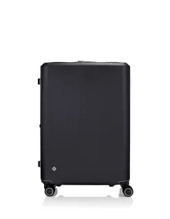 EVOA Z 75CM Expandable Suitcase Black