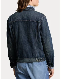 Faded Denim Trucker Jacket