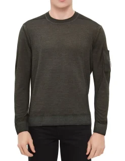 Fast Dyed Merino Crew Neck Sweater