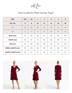 FAYE STOCK JERSEY DRESS