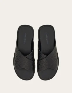 FERRAGAMO MONOGRAM SANDAL