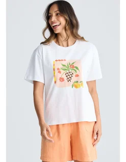 Fiesta Vase Print Cotton Short Sleeve T Shirt