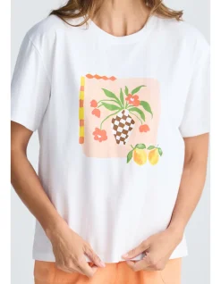 Fiesta Vase Print Cotton Short Sleeve T Shirt
