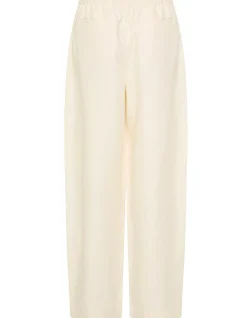 Fine Drawstring Relaxed Pants