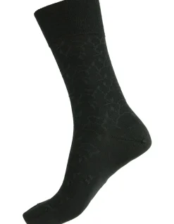 Fine Merino Leaves Smooth Fit Health Crew Sock